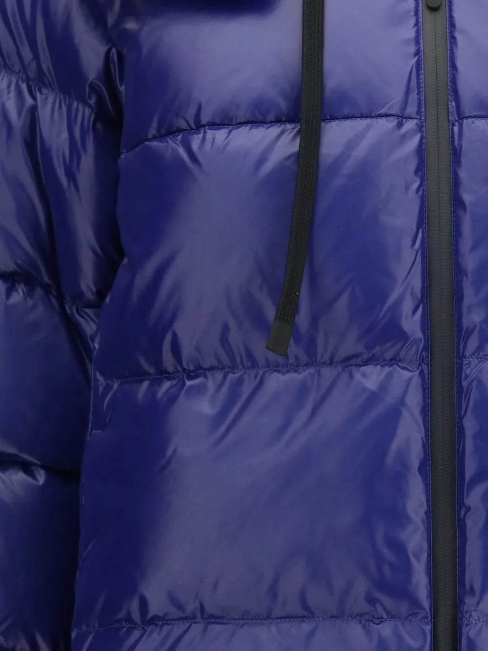 Peuterey quilted hooded jacket Blauw