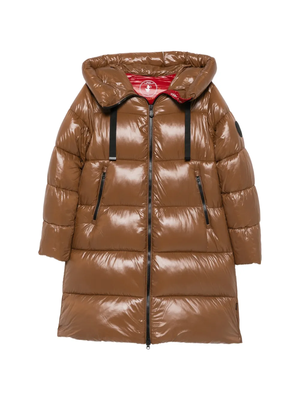 Save The Duck quilted hooded puffer jacket Bruin