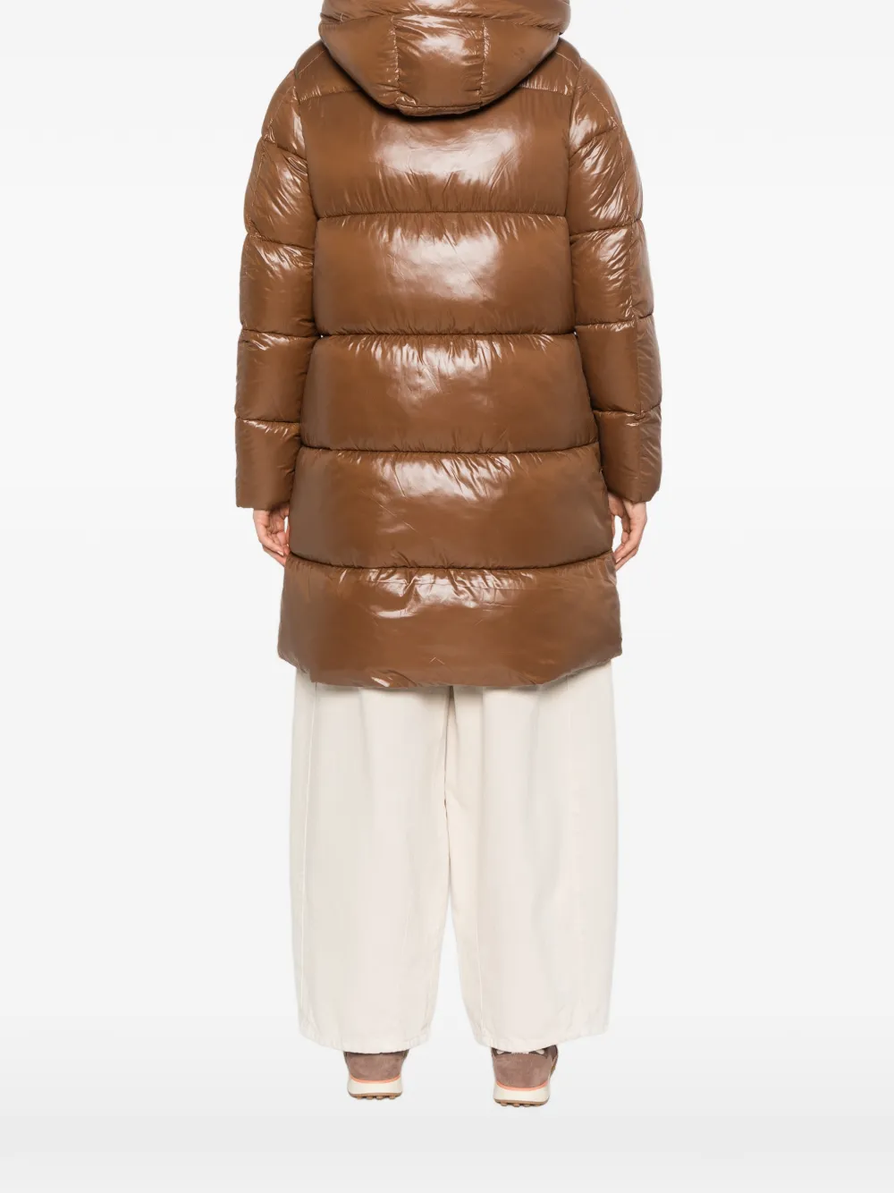 Save The Duck quilted hooded puffer jacket Bruin