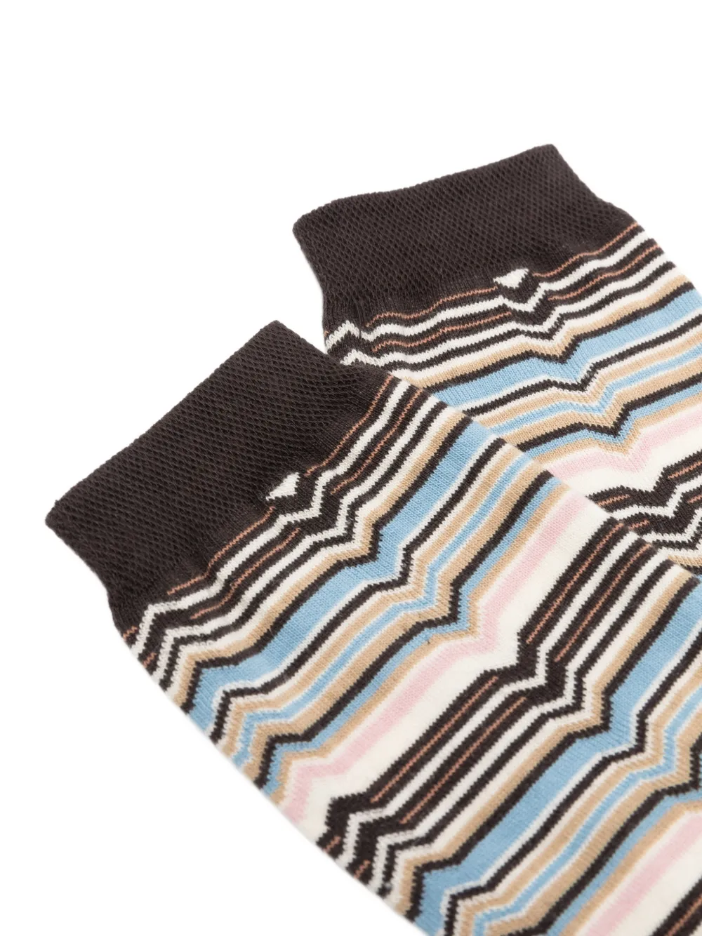 Missoni zigzag-knit socks Bruin