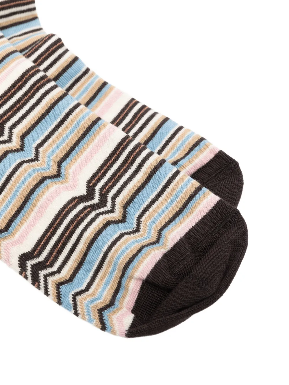Missoni zigzag-knit socks Bruin