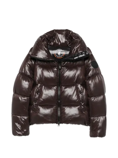 Save The Duck quilted high-neck jacket