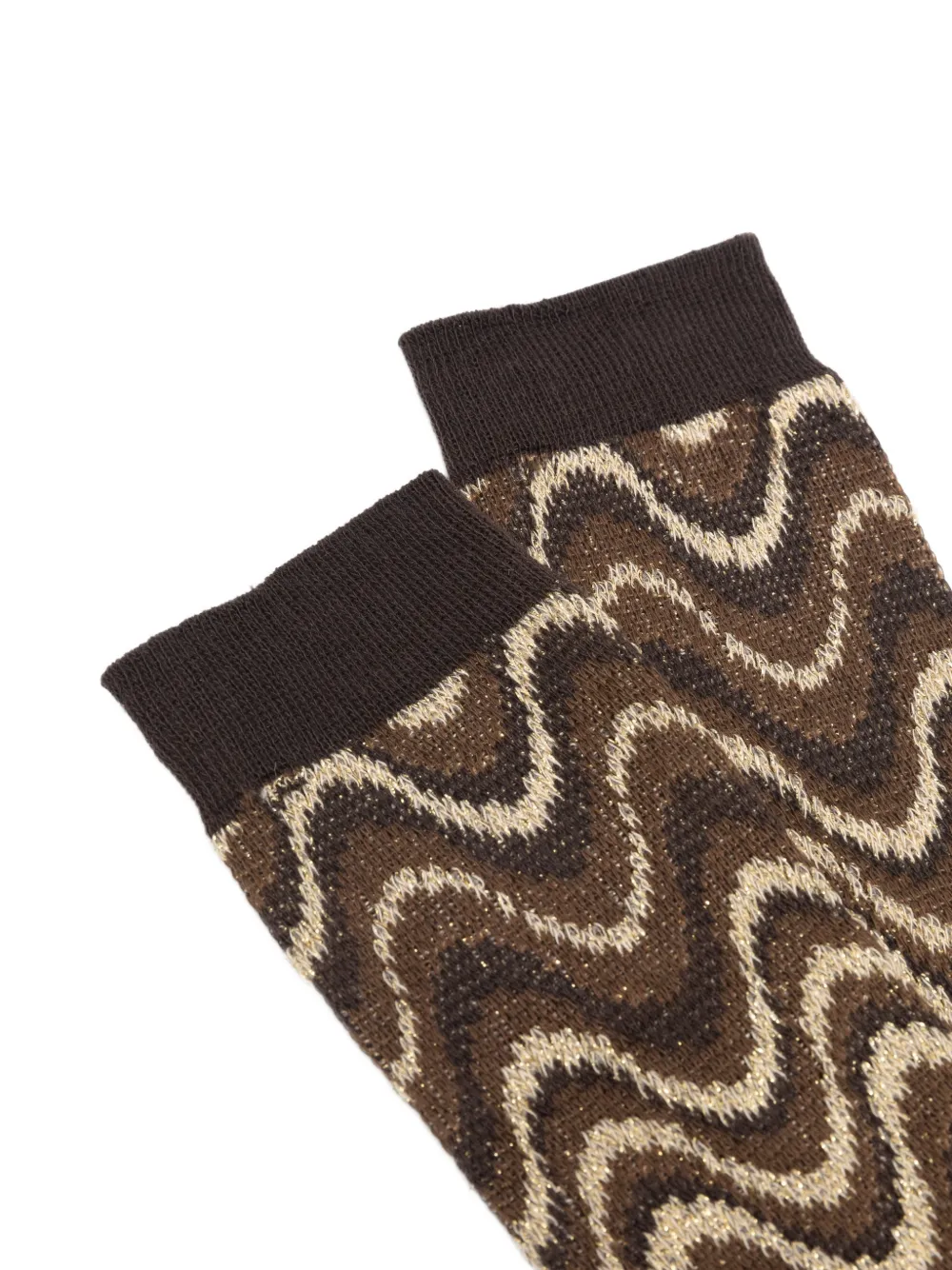 Missoni zigzag-knit socks Bruin
