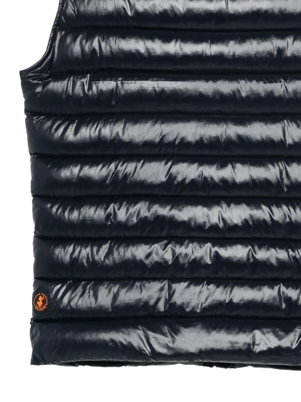 Save The Duck quilted gilet Blauw