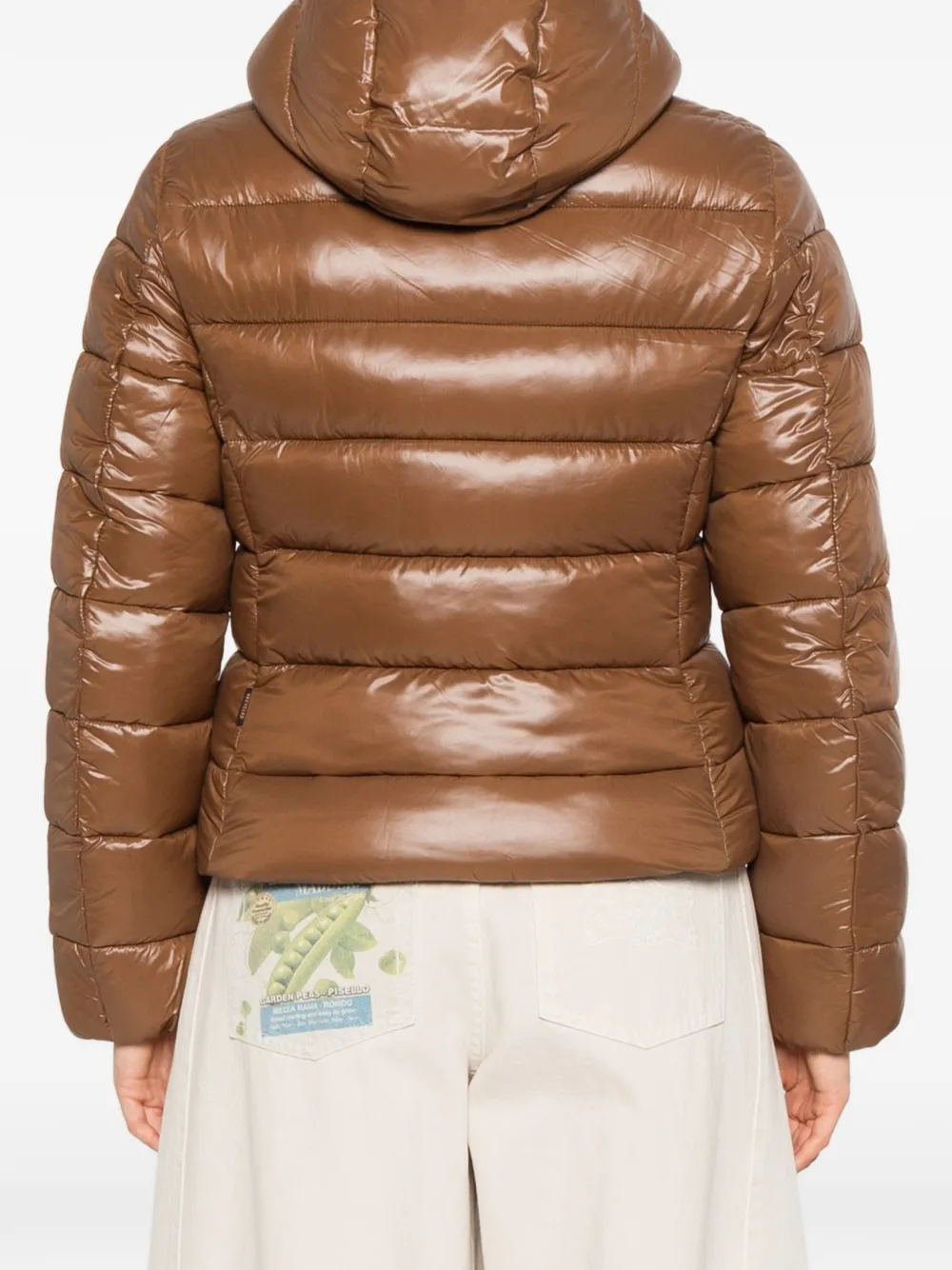 Save The Duck quilted hooded jacket Bruin