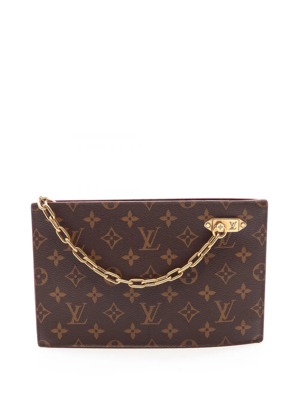 Louis Vuitton Pre-Owned 2019 Monogram Legacy Chain clutch bag - Marrone
