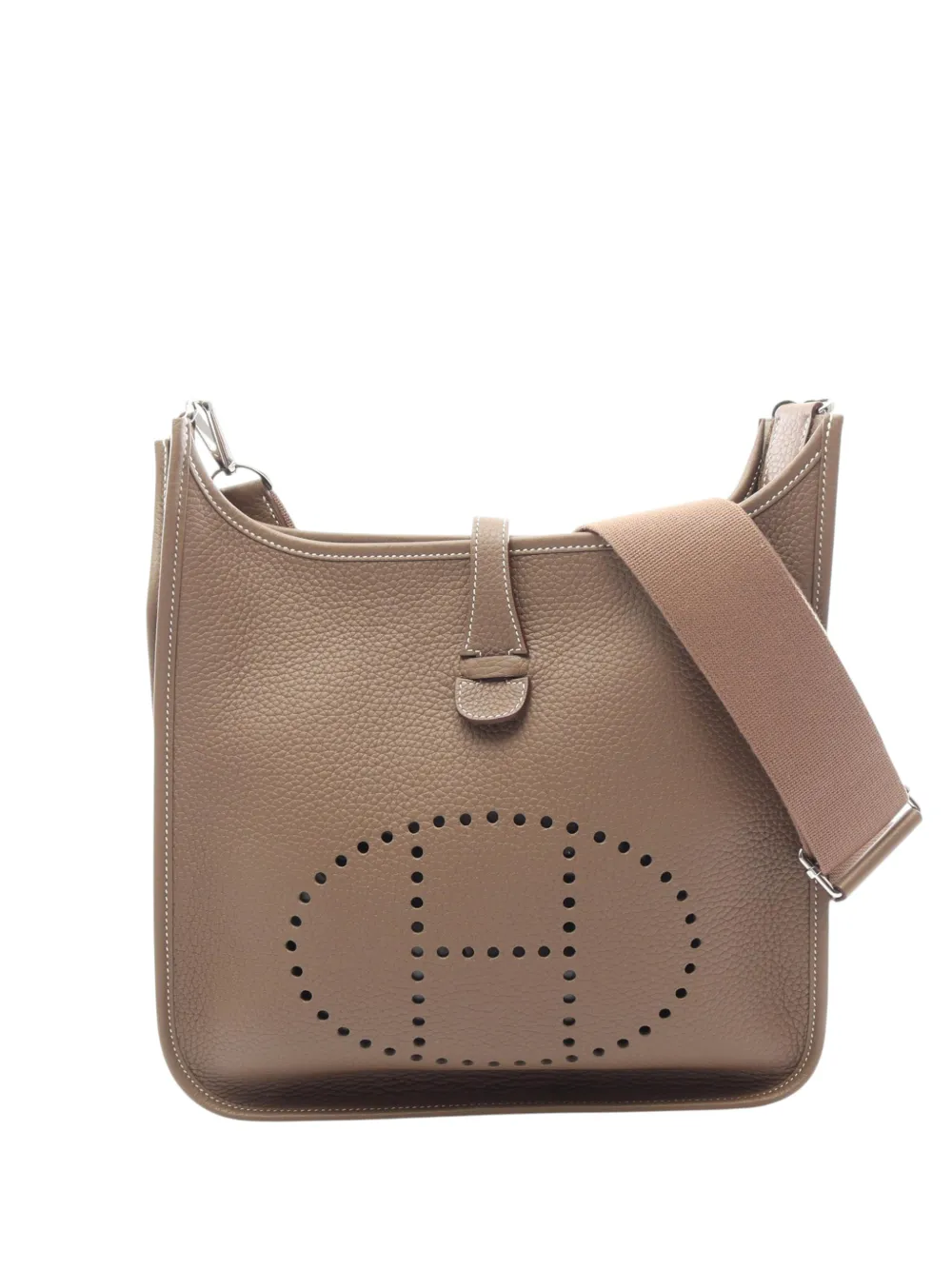 Hermès Pre-Owned 2025 Clemence Evelyne III PM crossbody bag - Braun
