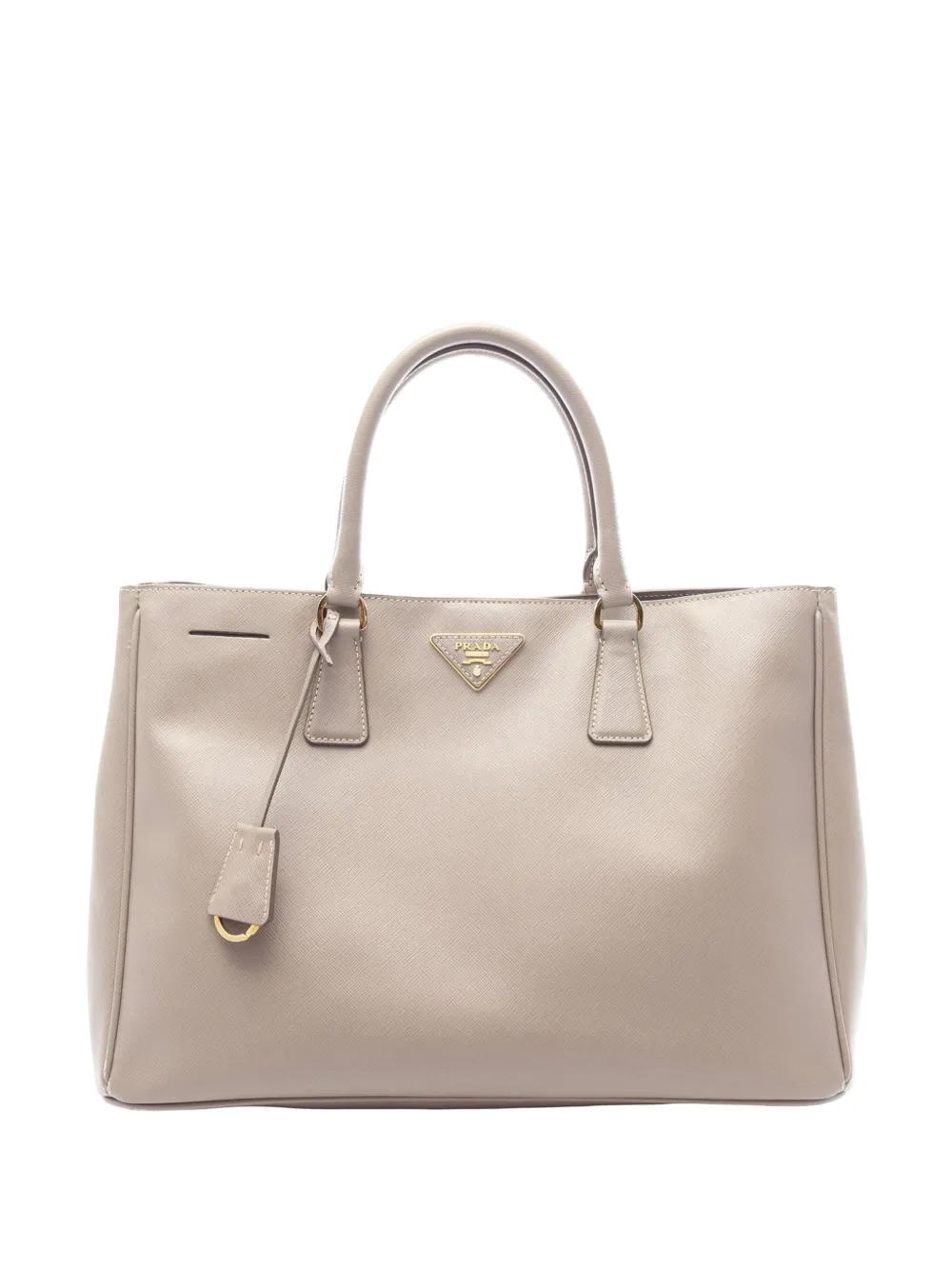 Prada Pre-Owned 2010-2026 Saffiano Galleria satchel - Toni neutri