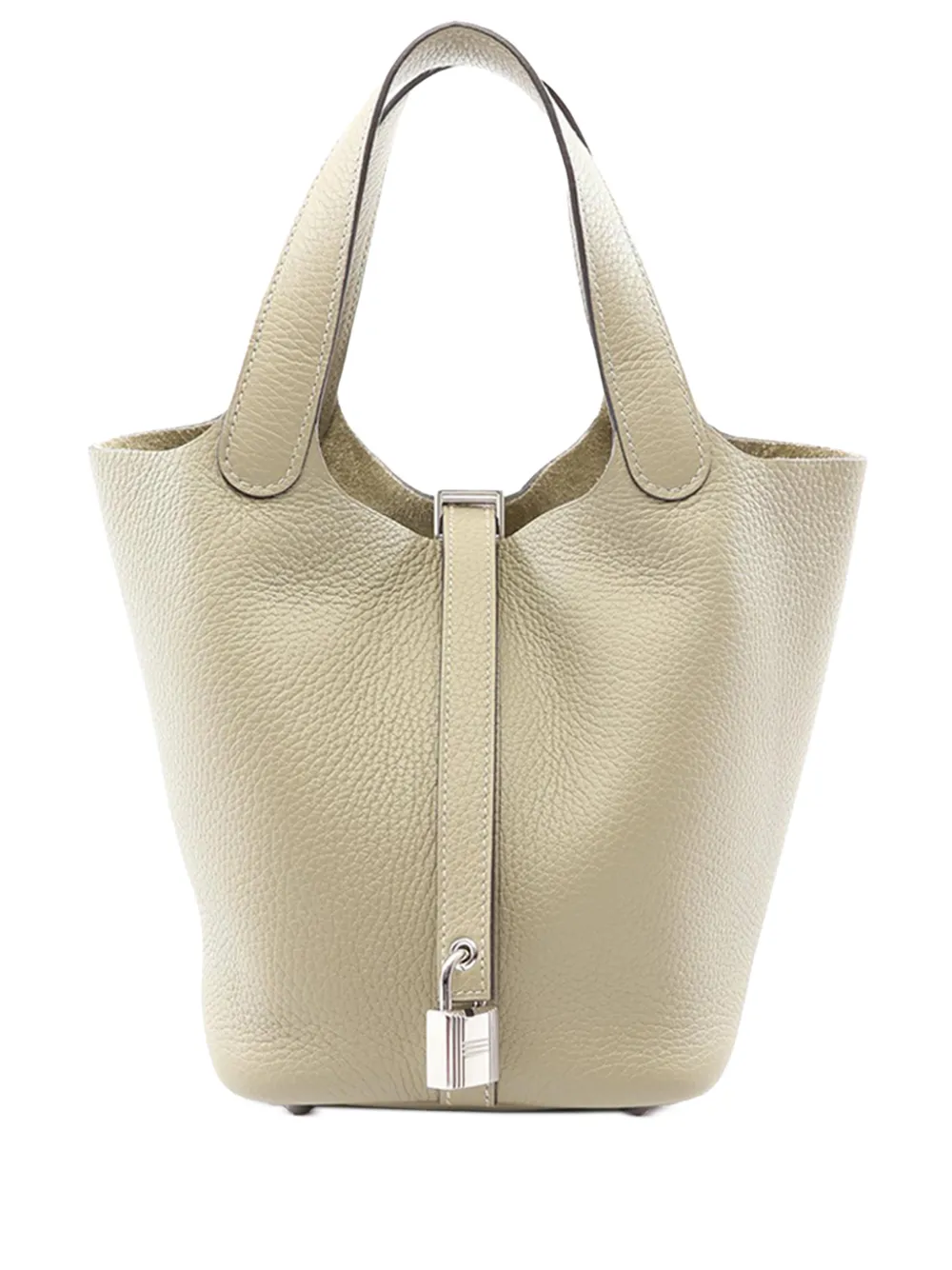 Hermès Pre-Owned 2022 Clemence Picotin Lock 18 handbag - Grün