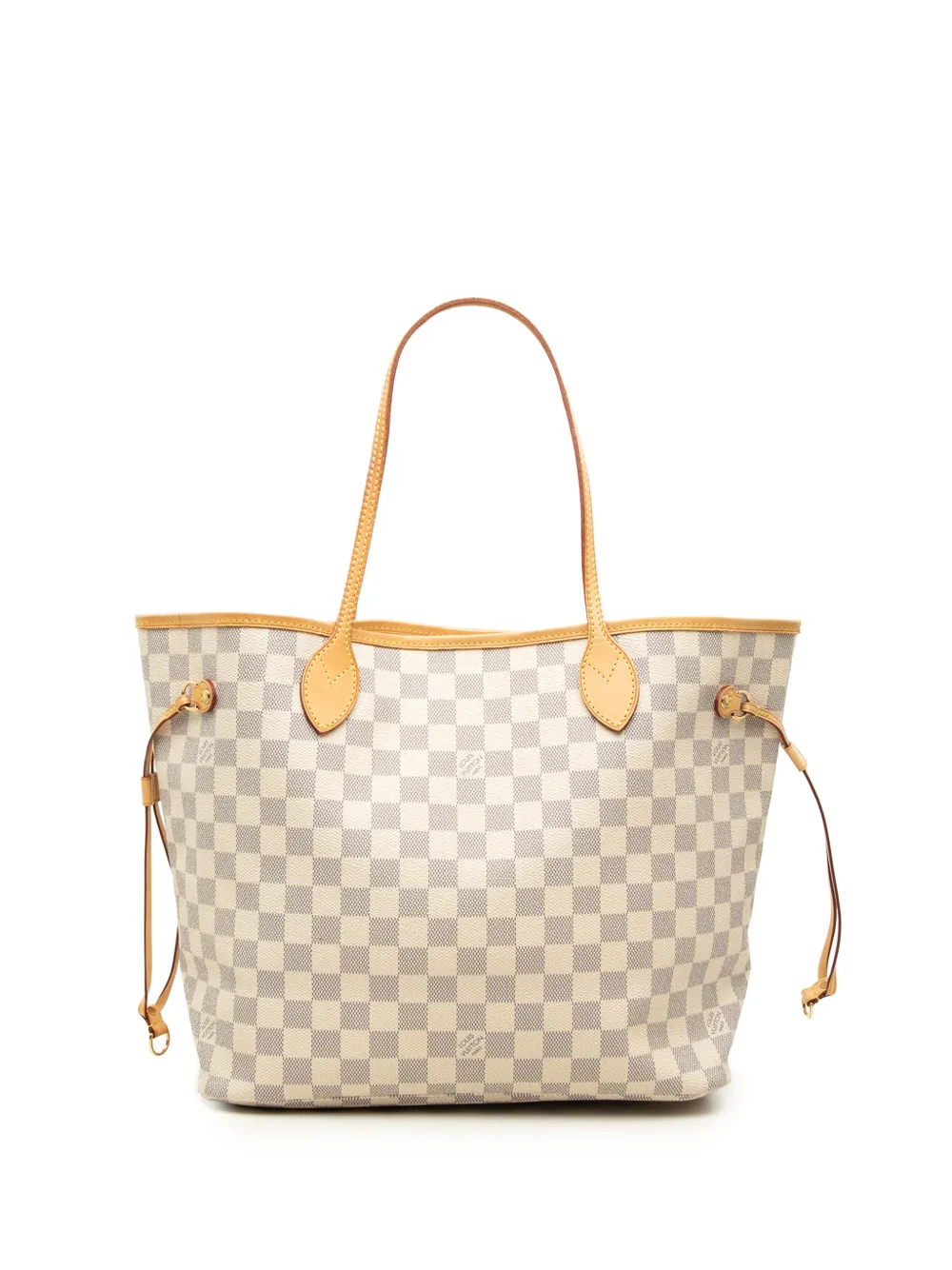 Louis Vuitton Pre-Owned 2010 Damier Azur Neverfull MM tote bag - Blanc