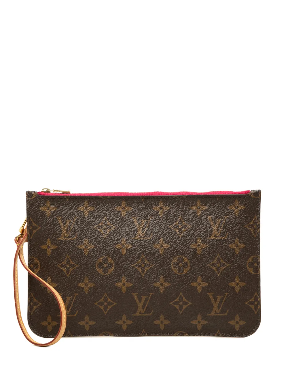 Louis Vuitton Pre-Owned 2019 Monogram Neverfull MM pouch - Braun