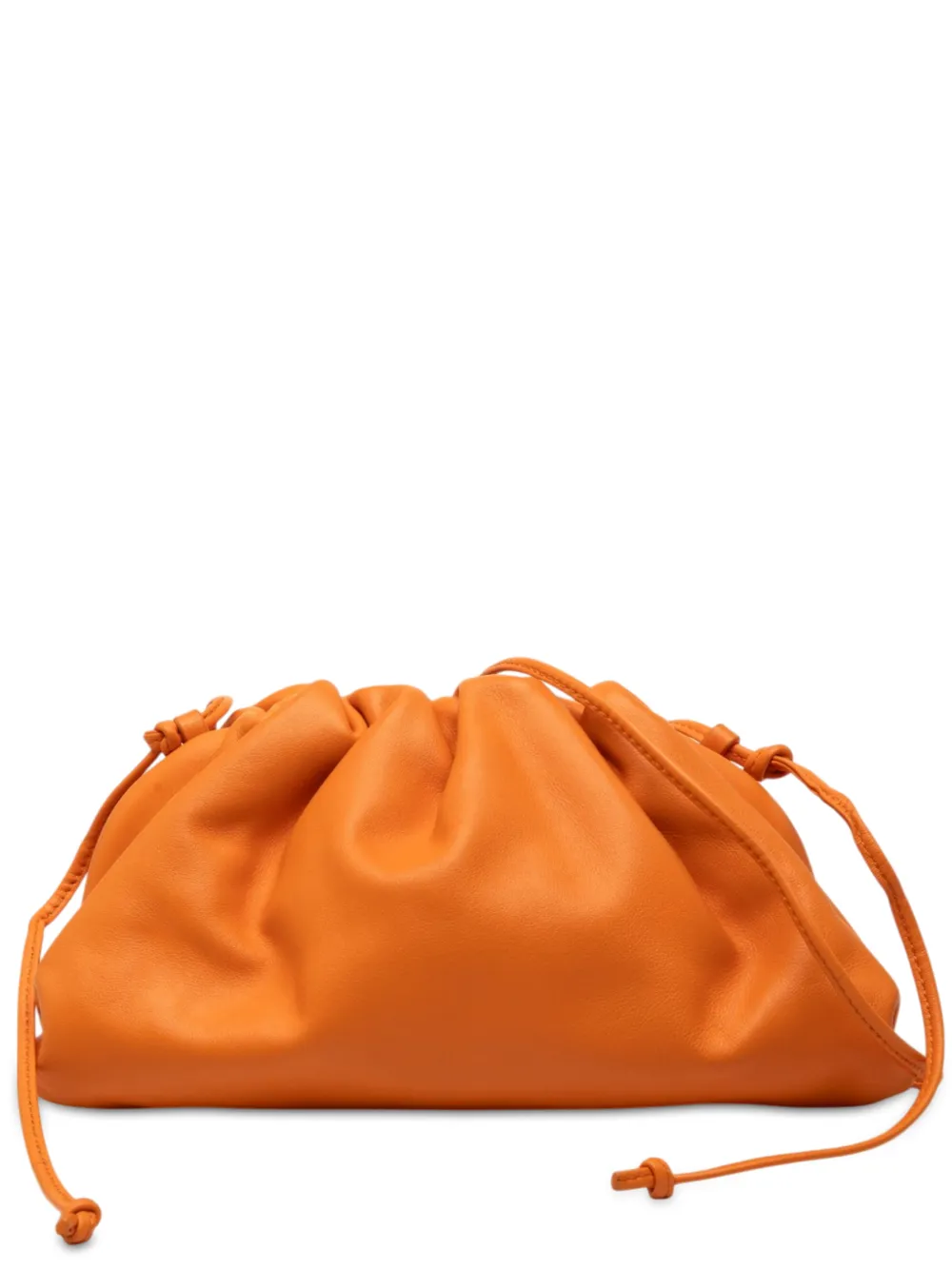 Bottega Veneta Pre-Owned 2012-2026 Lambskin The Mini Pouch crossbody bag - Orange