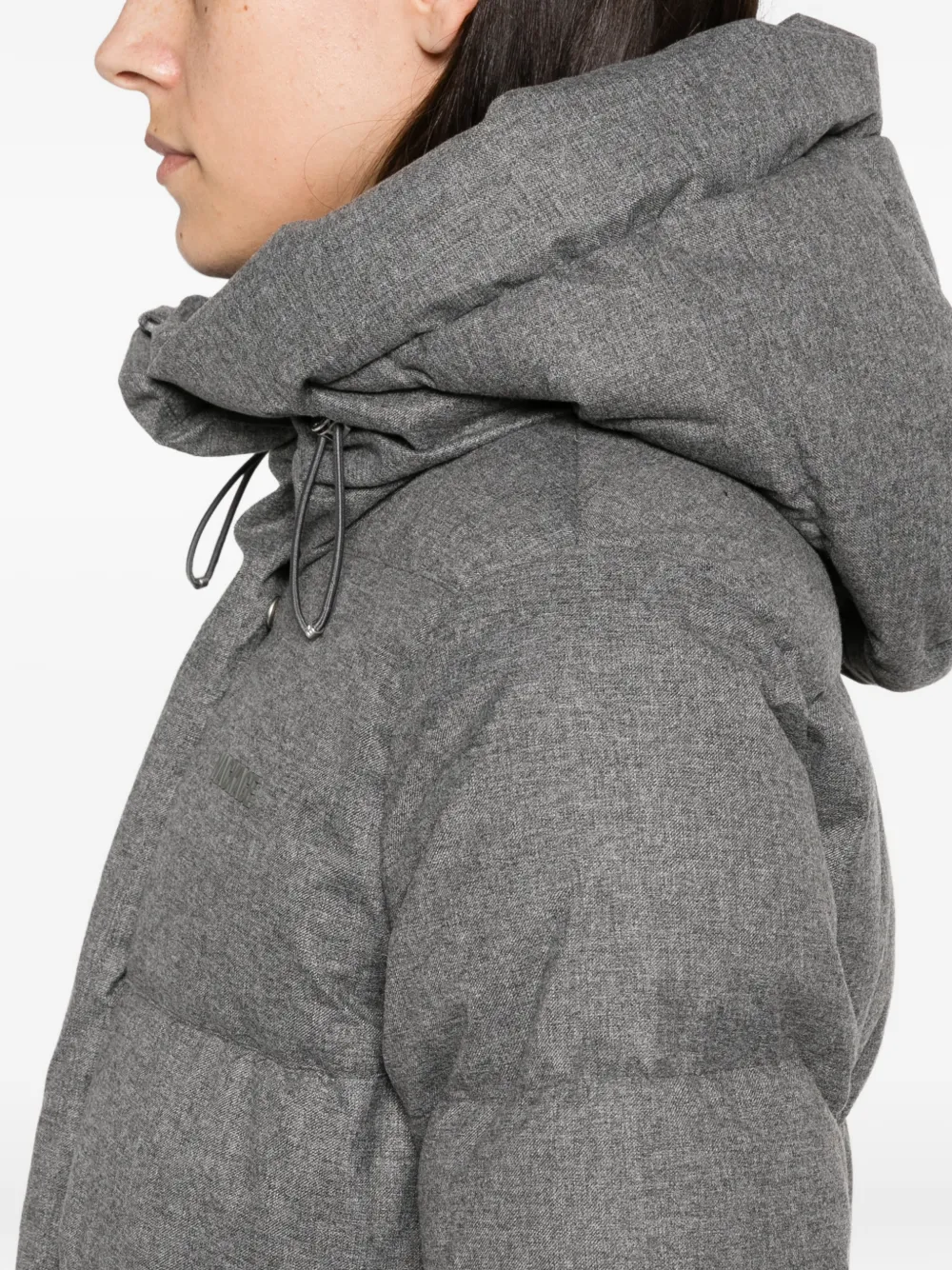 Mackage Freya hooded quilted jacket Grijs