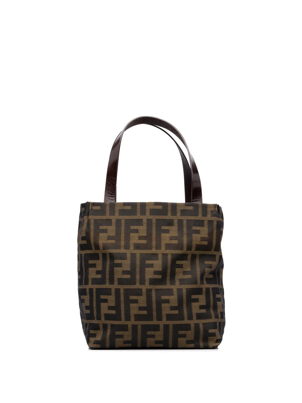 Fendi Pre-Owned 20th Century Mini Zucca Canvas tote bag - Marron Fendi Pre-Owned 20th Century Mini Zucca Canvas tote bag - Marron