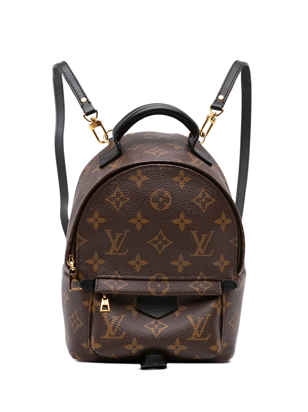 Louis Vuitton Pre-Owned 2018 Monogram Mini Palm Springs backpack - Braun
