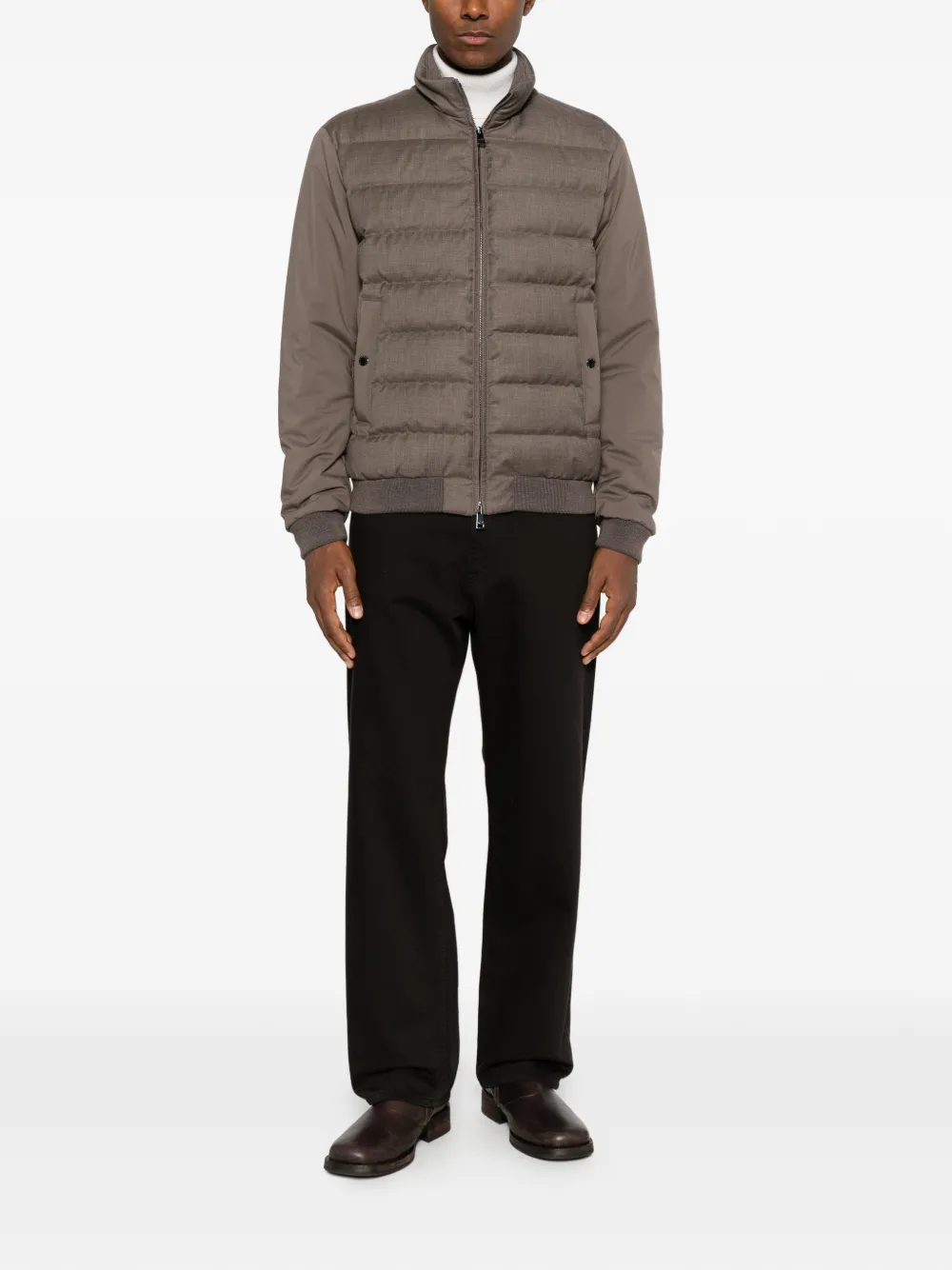 Paul & Shark quilted panelled jacket Bruin
