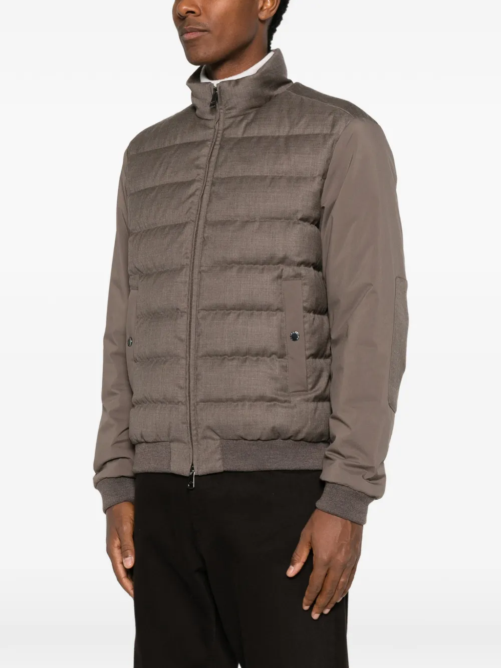 Paul & Shark quilted panelled jacket Bruin