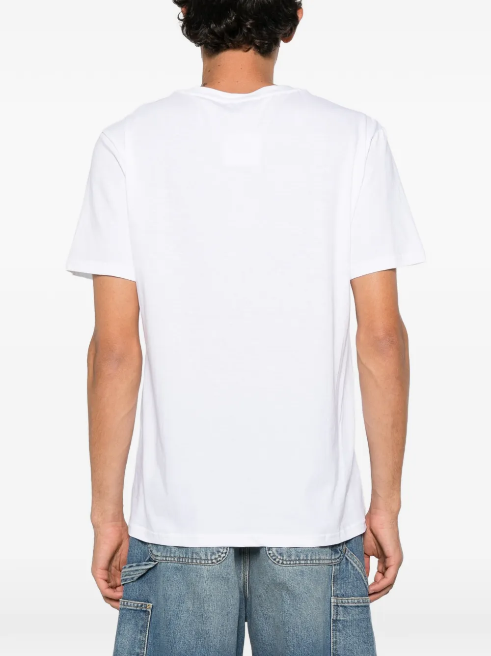 Moschino T-shirt met logoprint Wit