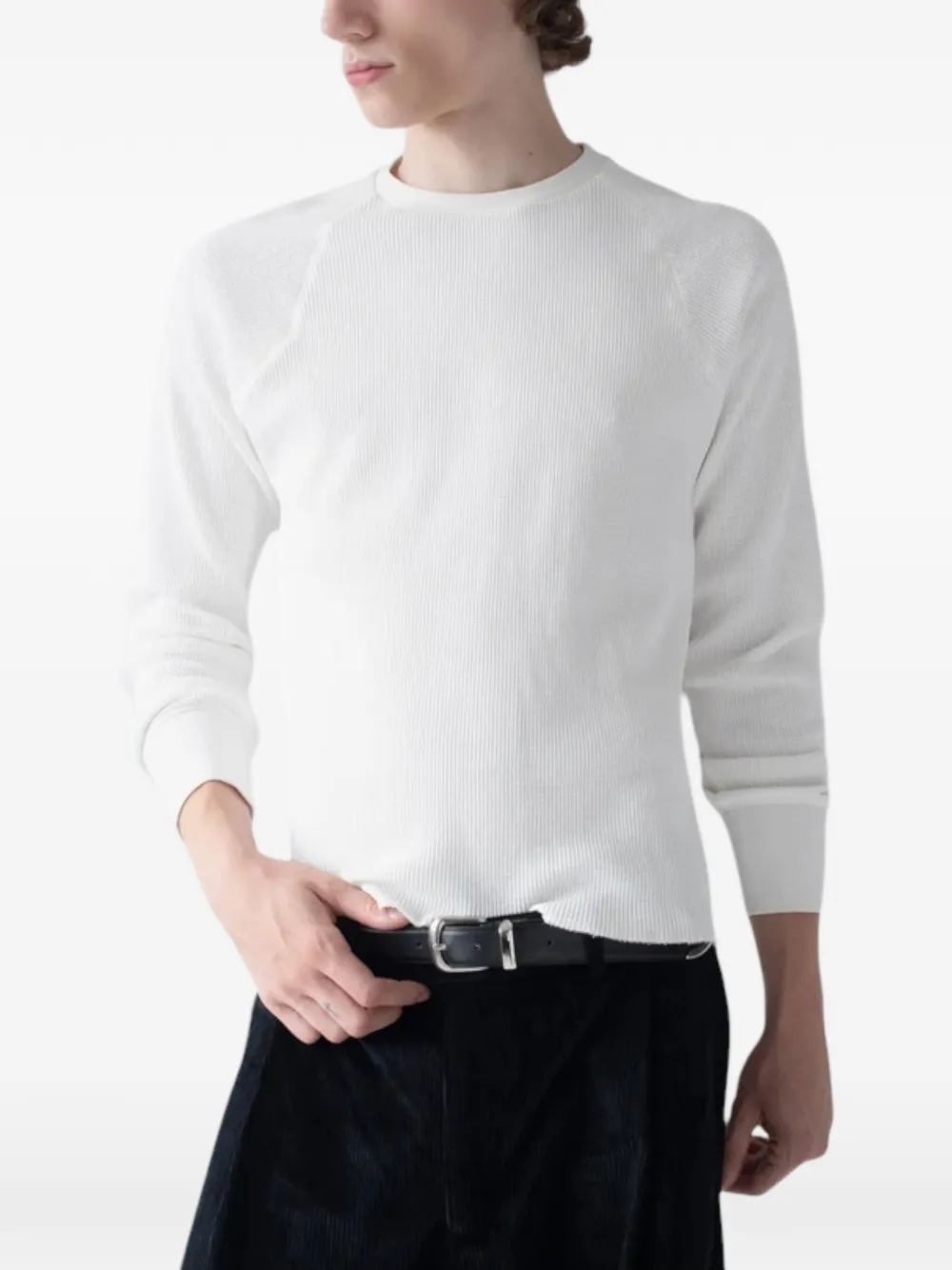 Carter Young Western Thermal T-shirt In White