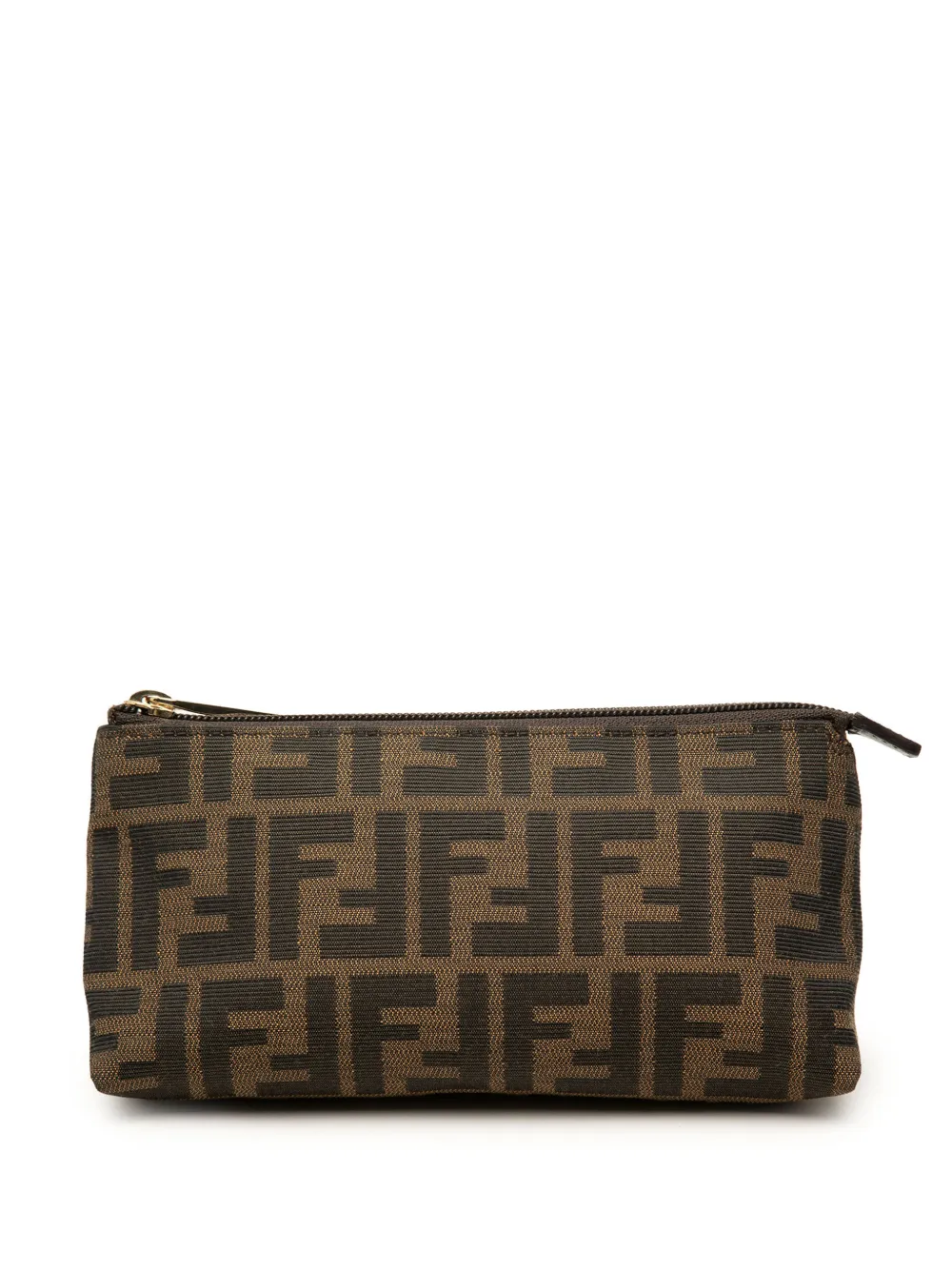 Fendi Pre-Owned 2000-2010 Zucca Canvas pouch - Braun