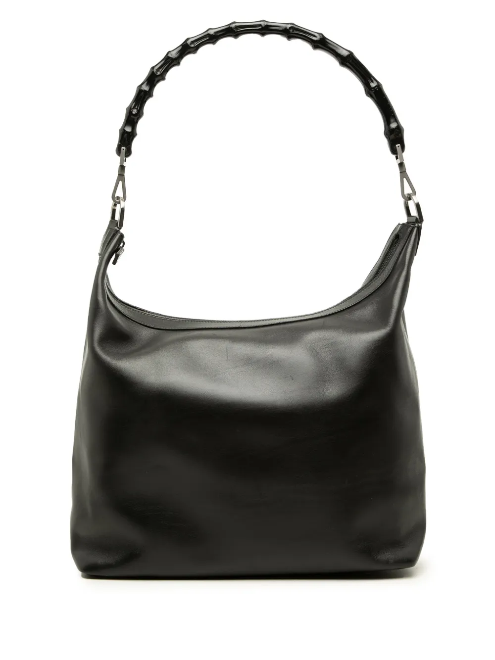 Gucci Pre-Owned 2000-2015 Calfskin Bamboo shoulder bag - Schwarz
