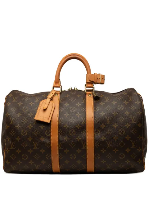 Louis Vuitton Pre-Owned Borsa da viaggio Keepall 45 con monogramma 1995