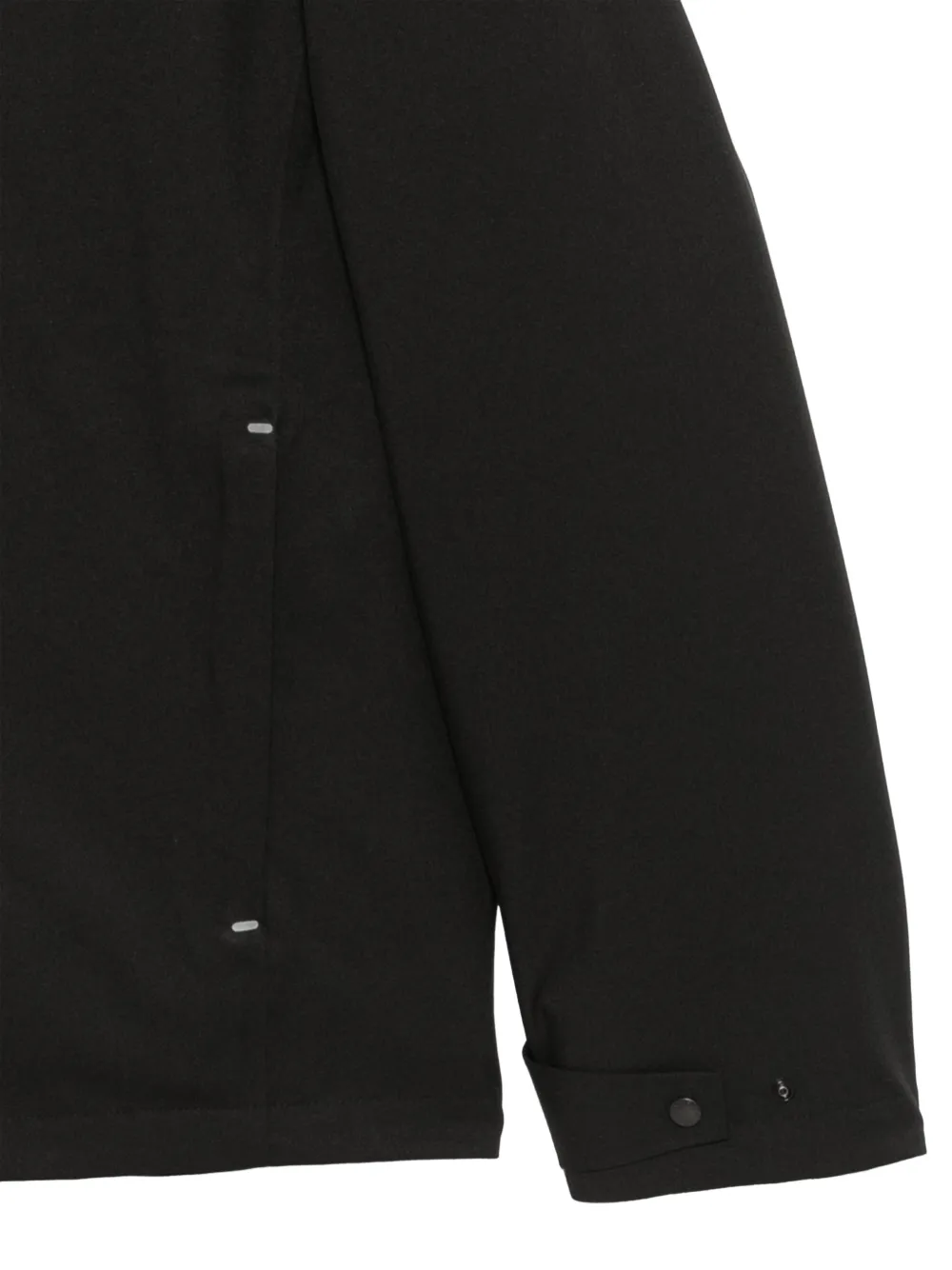 Woolrich hooded zip-up jacket Zwart