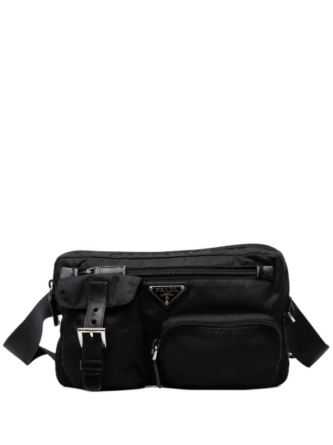 Prada Pre-Owned 2013-2026 Tessuto Multi Pocket belt bag