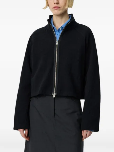 mfpen cropped zip-up sweater