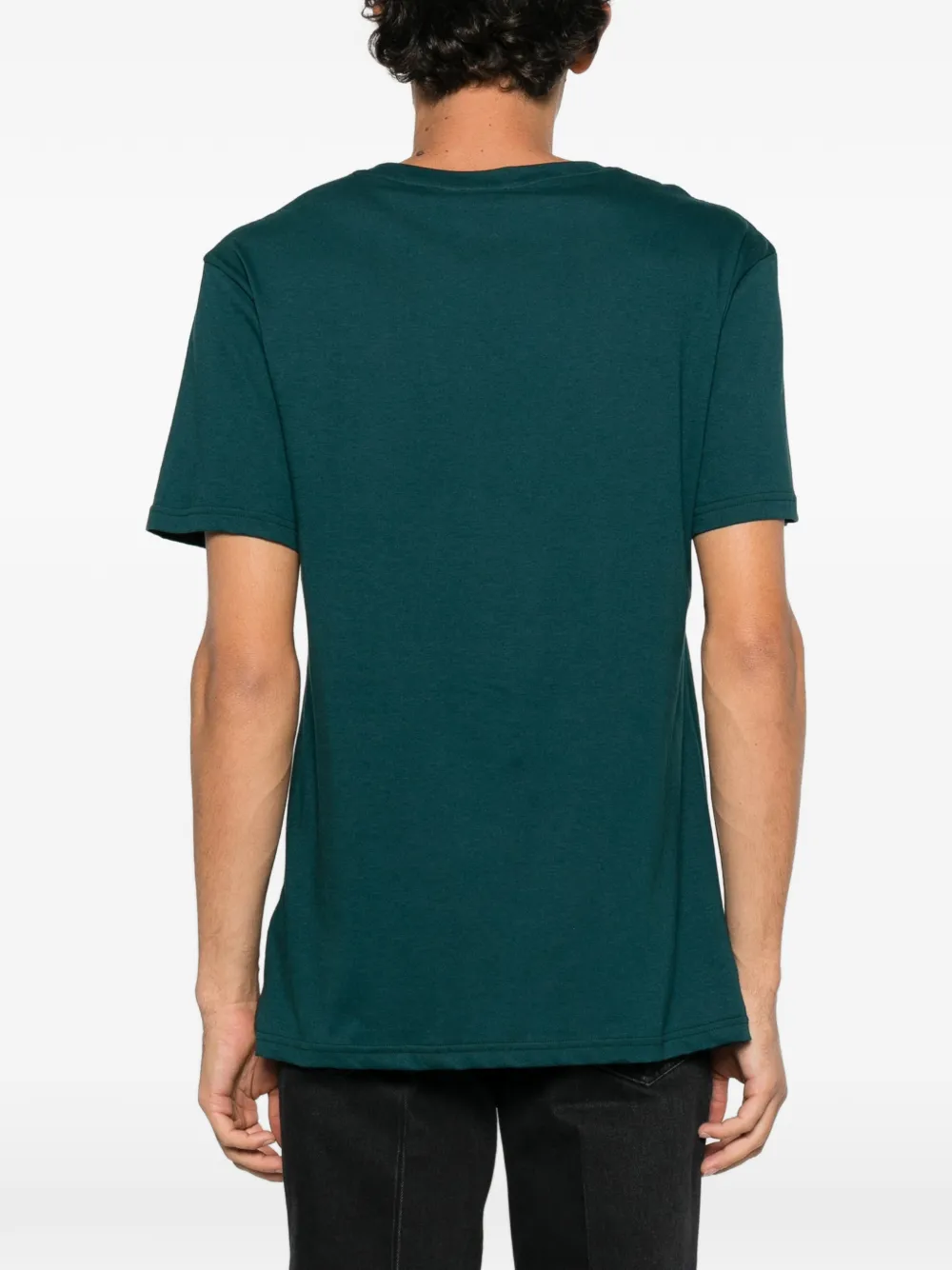 Moschino T-shirt met logoprint Groen