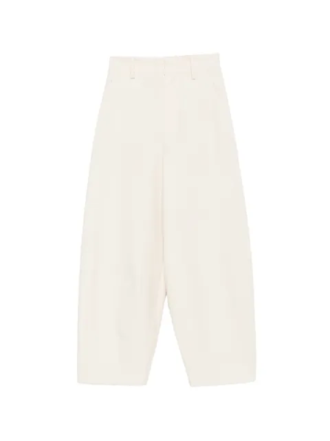 Alysi belt-loop trousers