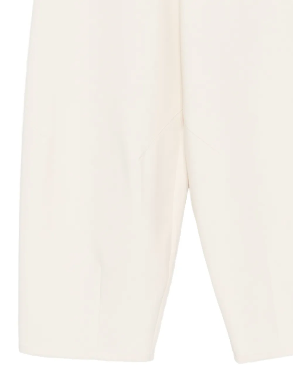 Alysi belt-loop trousers Beige