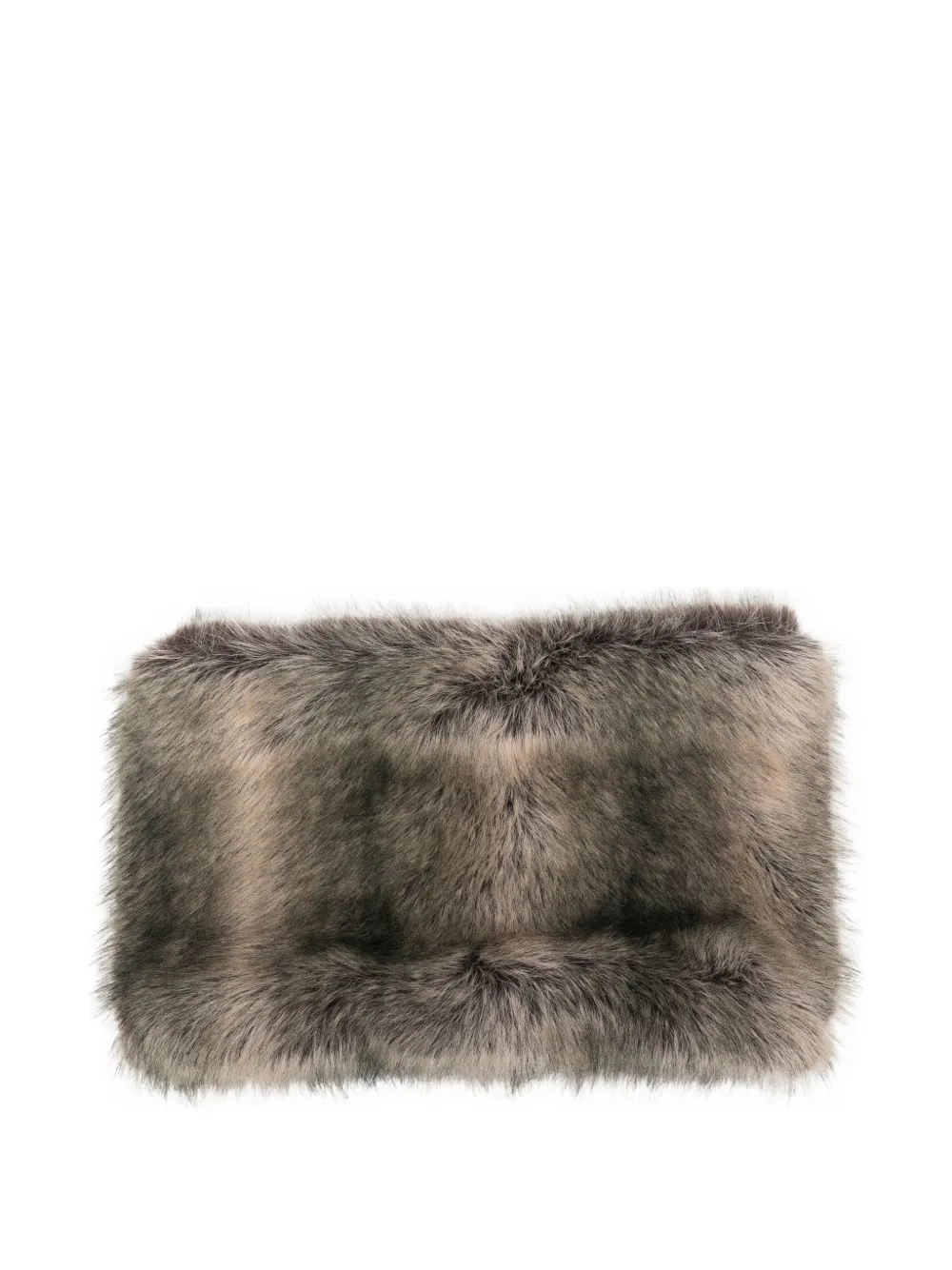 The Frankie Shop faux-fur scarf - Toni neutri