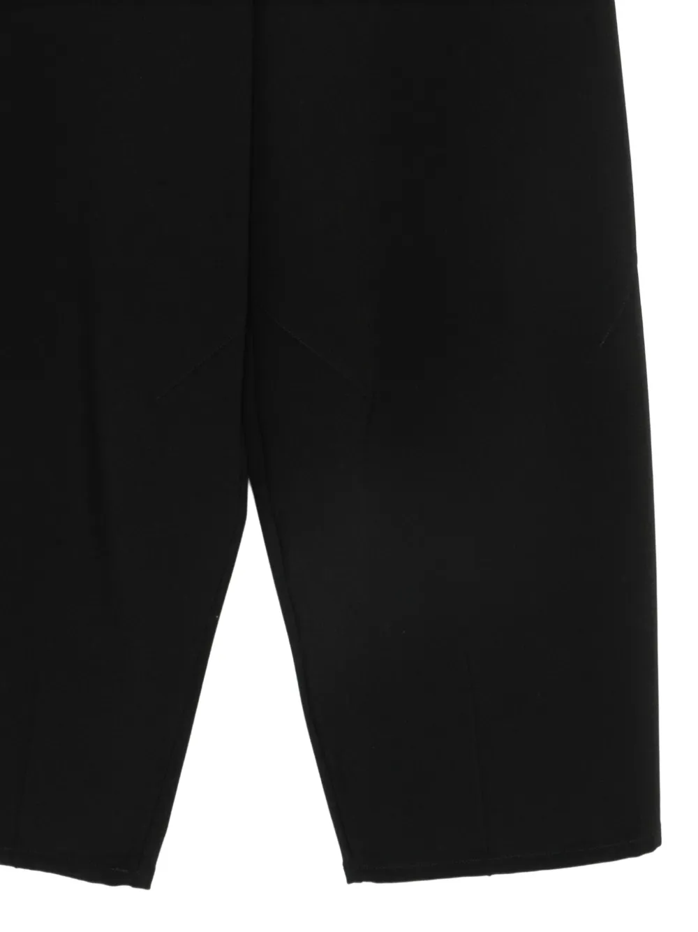 Alysi high-waisted trousers Zwart