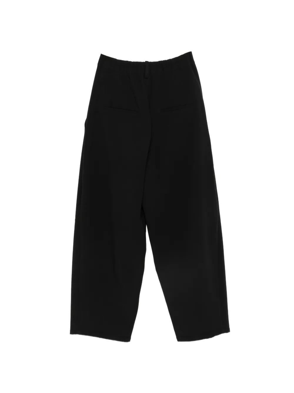 Alysi high-waisted trousers Zwart