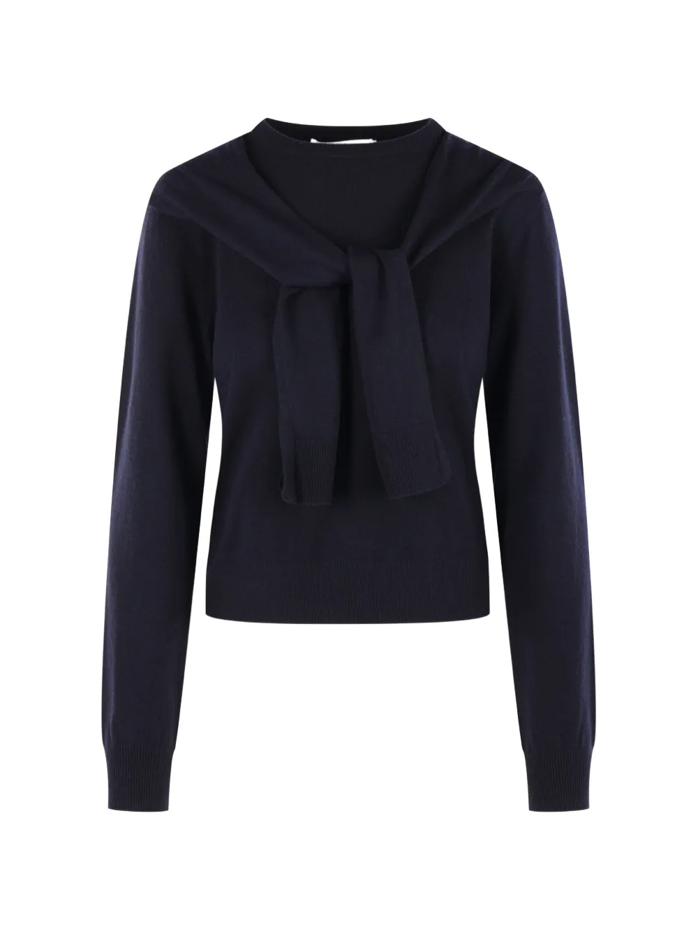 Arch4 Sonja cashmere layered-effect sweater Blauw