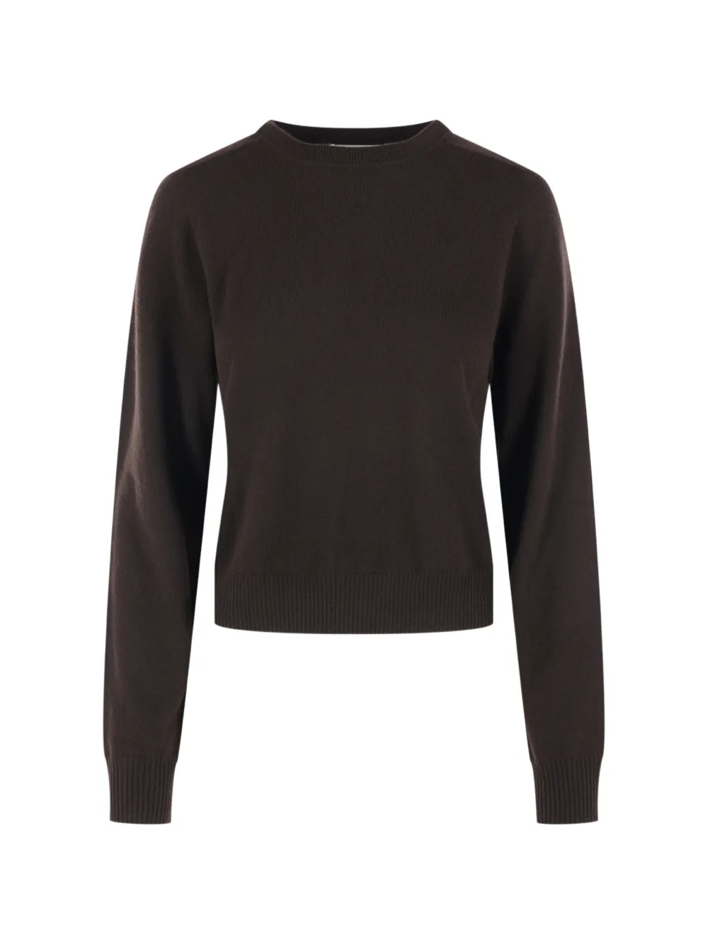 Arch4 ribbed-trim cashmere sweater Bruin