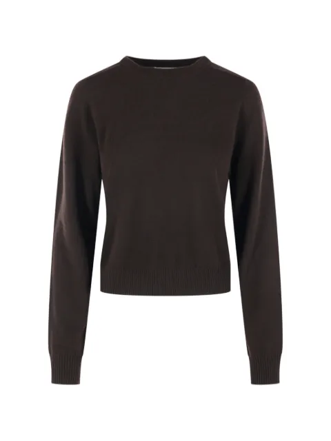 arch4 ribbed-trim cashmere sweater