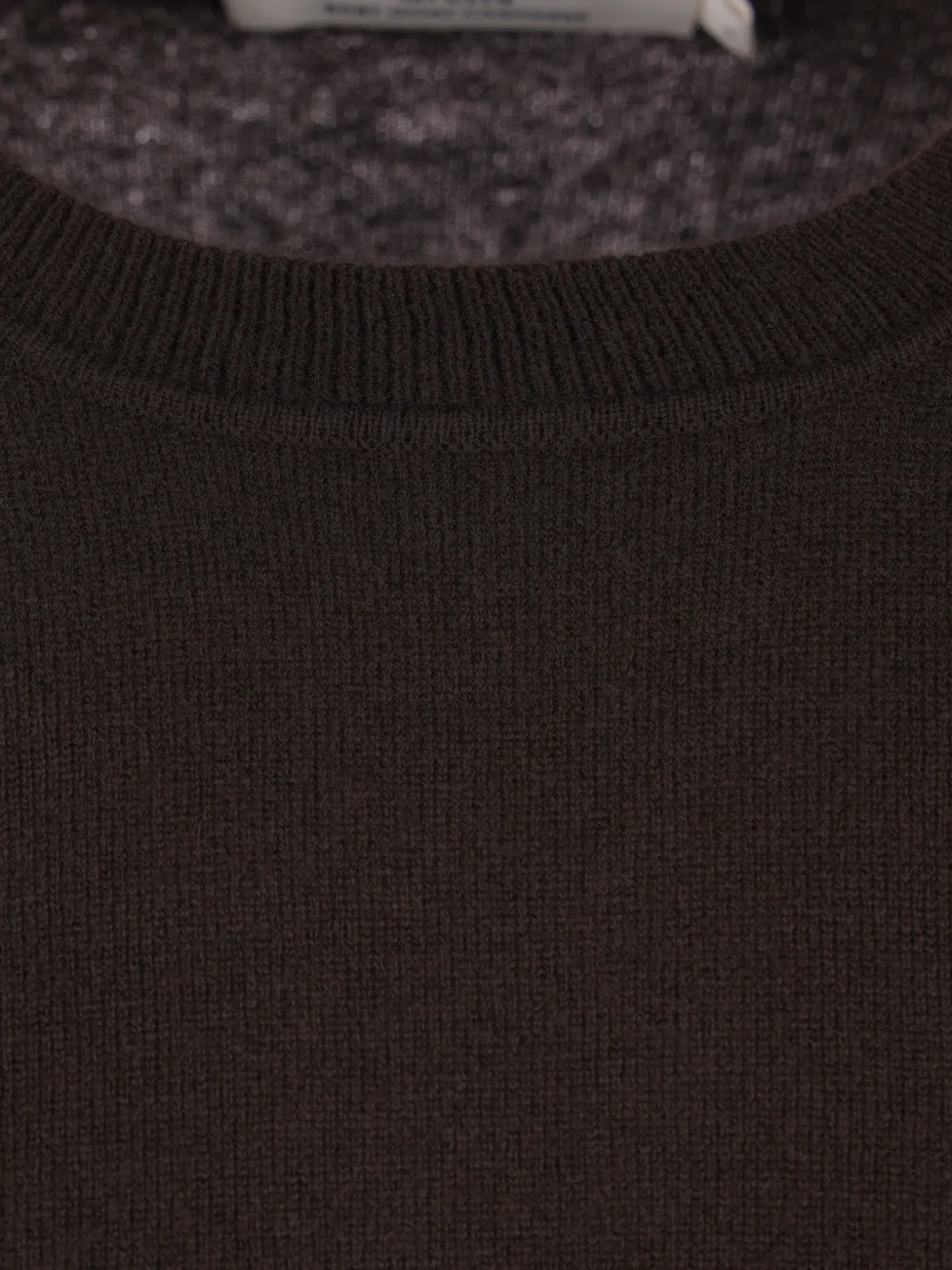 arch4 ribbed-trim cashmere sweater Bruin