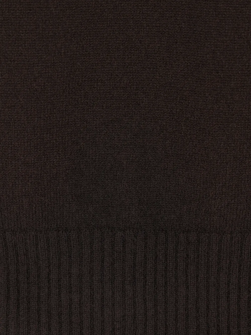 arch4 ribbed-trim cashmere sweater Bruin