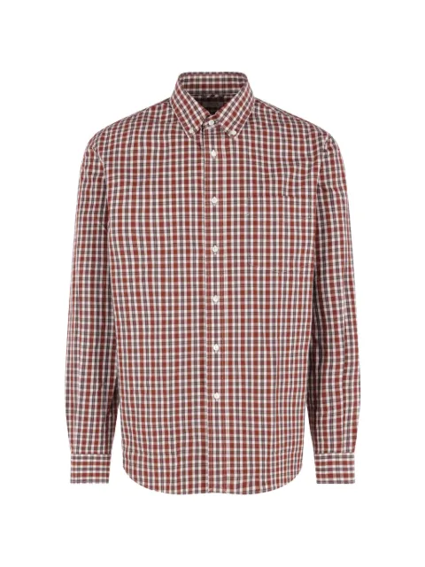 ASPESI check-print button-down shirt