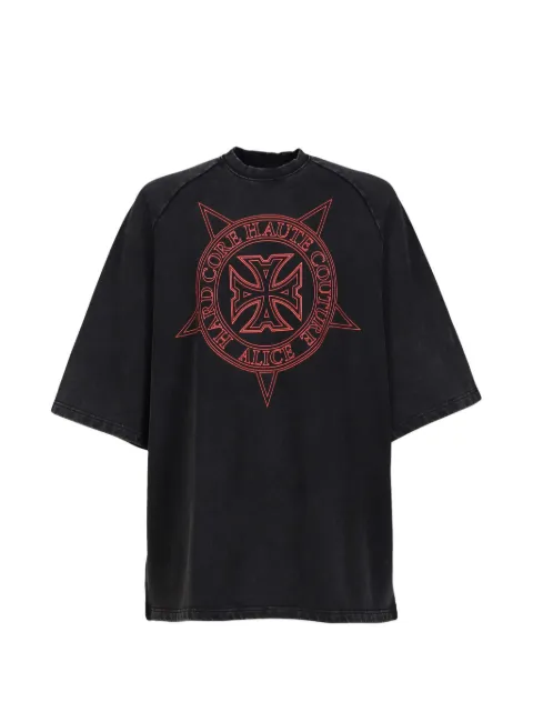 N.HOOLYWOOD graphic-print washed T-shirt