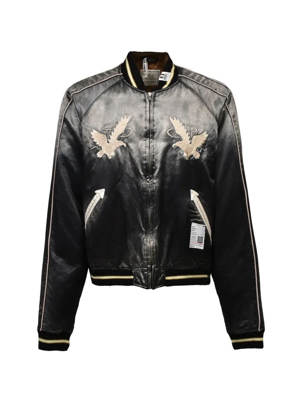Maison MIHARA YASUHIRO Sun Faded like souvenir jacket - Nero