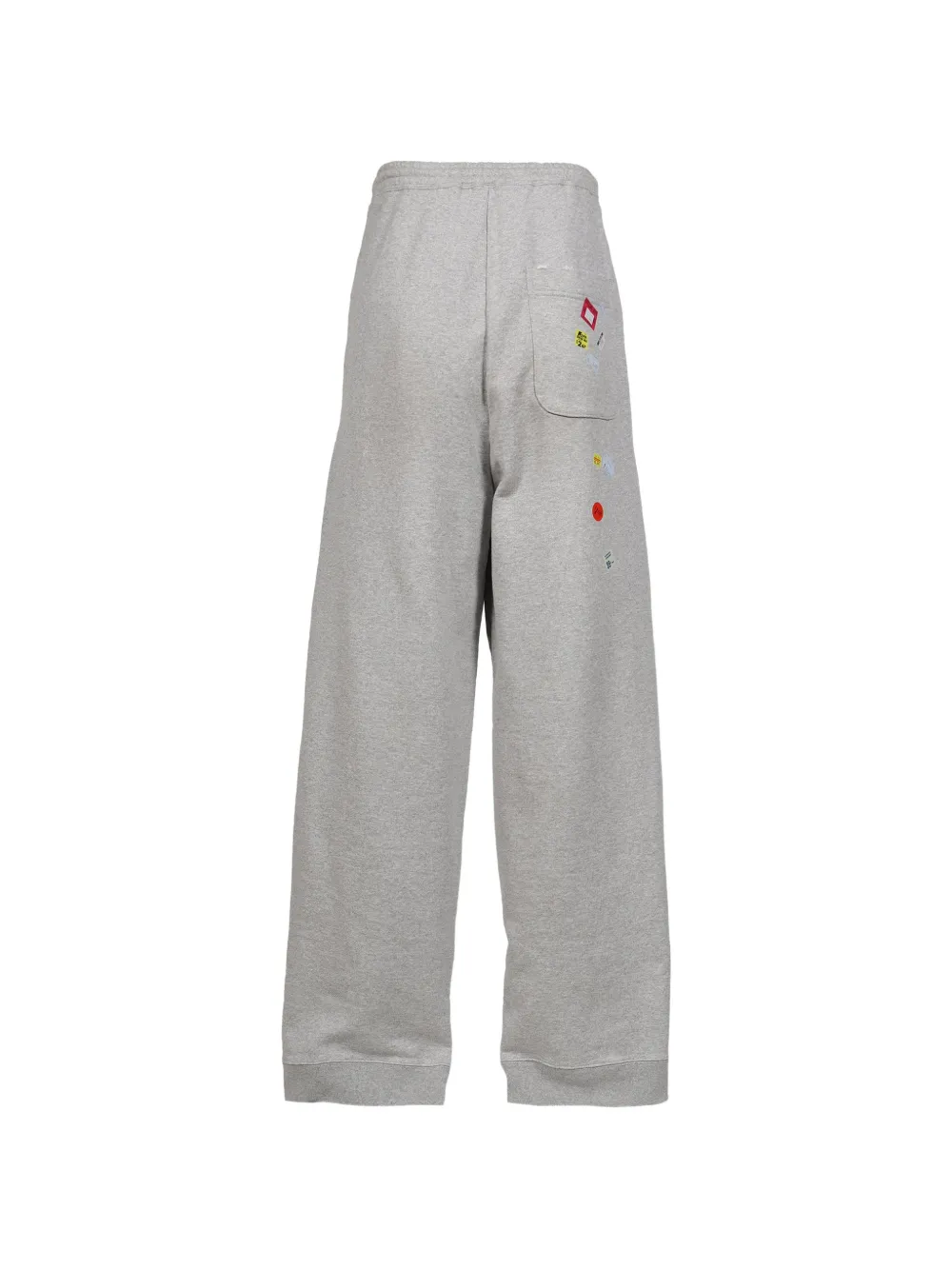 Maison MIHARA YASUHIRO Joggingbroek met print Grijs