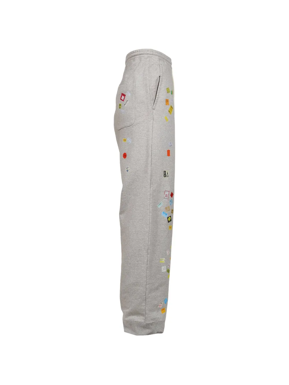 Maison MIHARA YASUHIRO Joggingbroek met print Grijs
