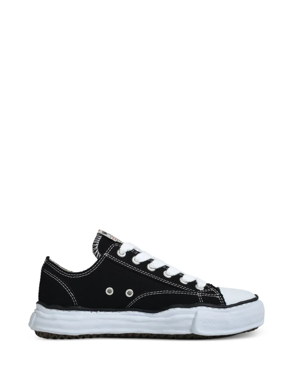 Maison MIHARA YASUHIRO Peterson Sneakers aus Canvas - Schwarz