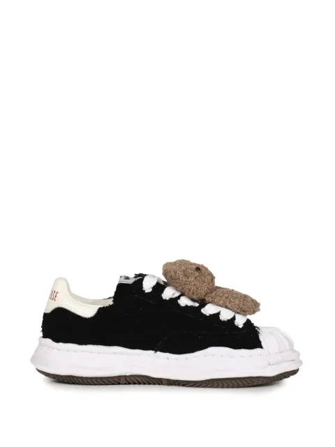 Maison MIHARA YASUHIRO x Pink house "Blakey"og sole chenille embroidey low-top sneakers
