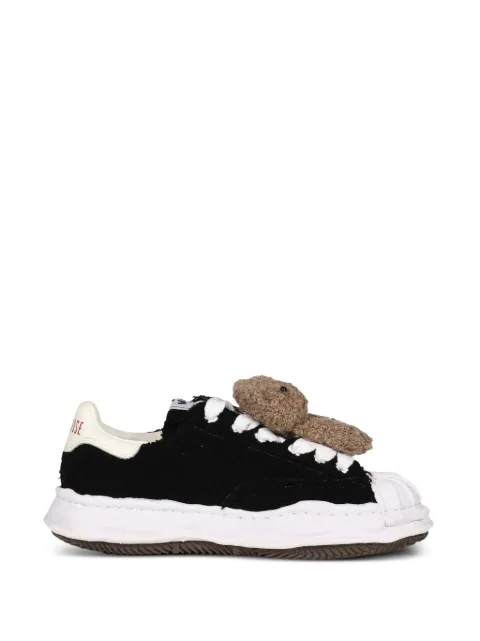 Maison MIHARA YASUHIRO x Pink house "Blakey"og sole chenille embroidey low-top sneakers