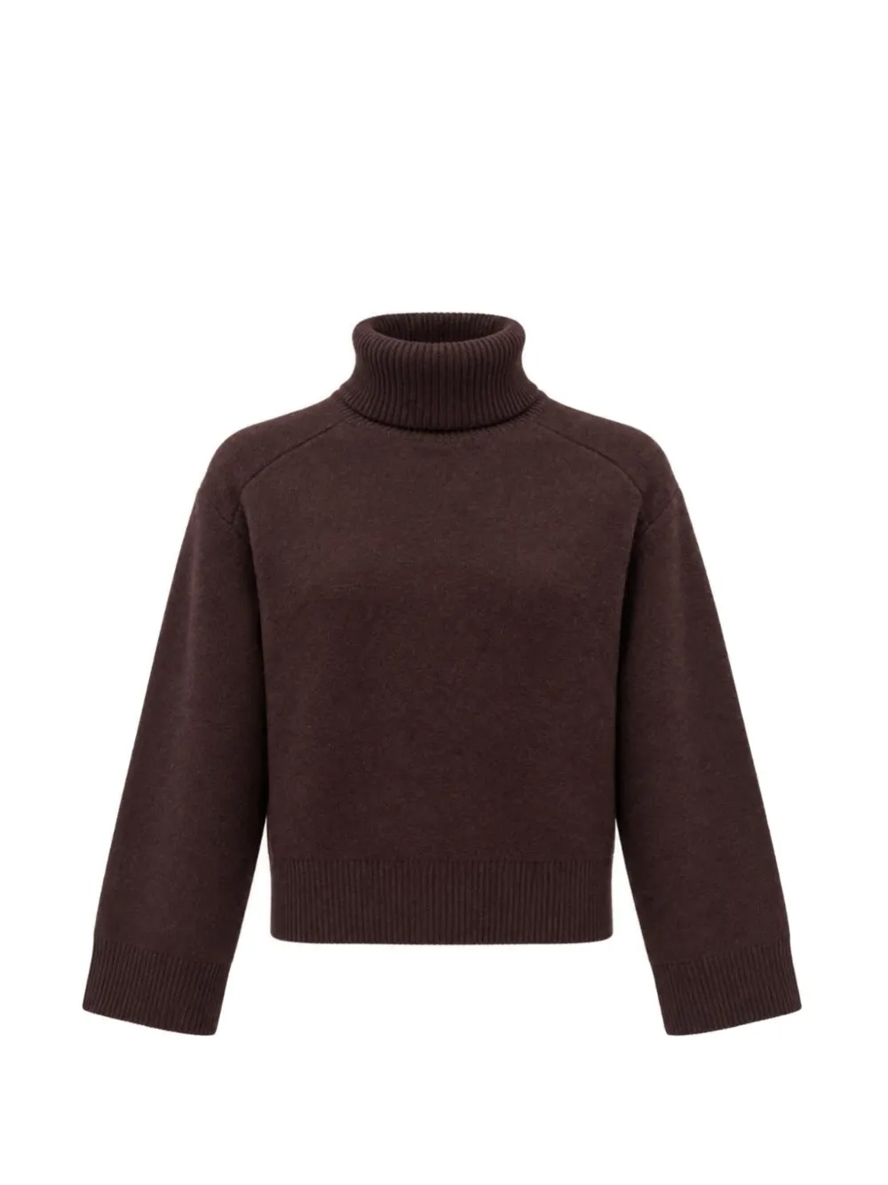 Yves Salomon ribbed-knit cashmere sweater - Marron Yves Salomon ribbed-knit cashmere sweater - Marron