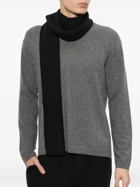Lisa Yang Frederica ribbed-trim scarf